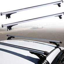 ECCPP Universal 48" Cross Bars Roof Rack fit for Chevrolet Cruze 2010-2017,for Chevrolet Impala 2014-2017,for Dodge Charger 2006-2017 Cargo Racks Rooftop Luggage Canoe Kayak Carrier Rack - 2 Pieces