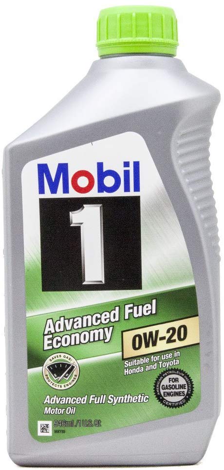 Mobil 1 98KF98 0W-20 Advanced Fuel Economy Synthetic Motor Oil - 1 Quart