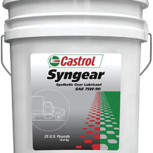 Castrol 37507 Syngear 75W-90 Gear Lubricant - 35 lb.