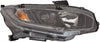 DEPO-317-1180R-ASN2 for Honda Civic Sedan 19 Headlight Halogen Black Bezel Passenger Side