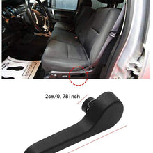 Seat Recliner Handle LH Driver Side Front Ebony for Chevy GMC Pickup Truck SUV (Black)