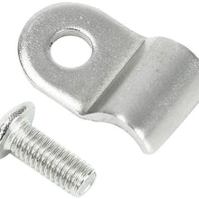 SUPERFASTRACING 20pcs 3/16" Stainless Steel Brake Line Clamp & Screw Street Rod Truck Dune Buggy