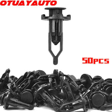 OTUAYAUTO 50Pcs Rivet Retainer Fender Bumper Fasteners Clips, OEM# 52161-02020 9mm Nylon Push-Type Automotive Clips for Toyota Tacoma Yaris Camry Tundra Sienna 4Runner Avalon Matrix Highlander