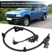 Car ABS Sensor, Keenso Vehicle Car Front Left ABS Wheel Speed Anti-Skid Sensor for Isuzu D-Max/Rodeo TFS77/TFS86/TFS85 2003+ 897387990