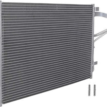 SCITOO Air Conditioning A/C Condenser Replacement for 2011 Kia Sedona Mini Passenger Van 3.5L Automotive Cooling A/C Condenser