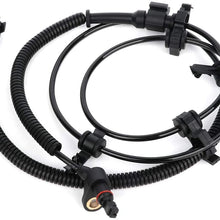 FINDAUTO Left+Front ABS Wheel Speed Sensor ALS1398 fit for 2002-2007 Jeep Liberty