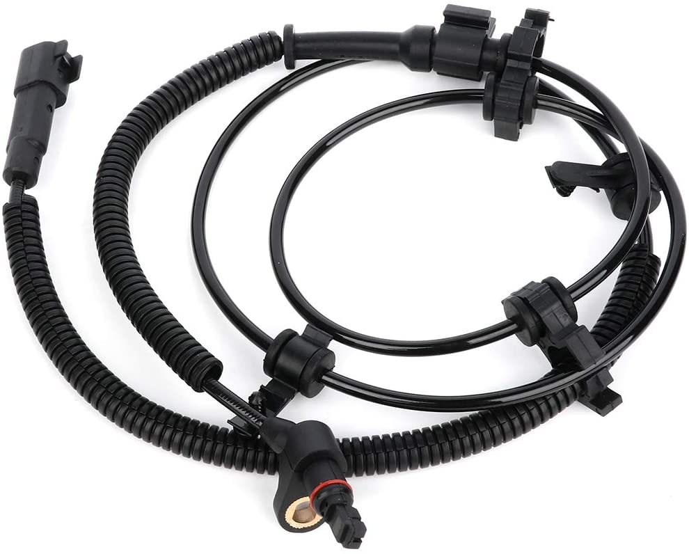 FINDAUTO Left+Front ABS Wheel Speed Sensor ALS1398 fit for 2002-2007 Jeep Liberty