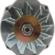 DB Electrical ADR0173 TRACTOR Generator 1-Wire ALTERNATOR w 1/2 Inch Pulley Compatible With/Replacement For John Deere Case /63 Amp, 12 Volt, CW