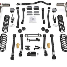TeraFlex 1533033 JL 4dr: 3.5” Alpine RT3 Short Arm Suspension System & Falcon SP2 3.3 Fast Adjust