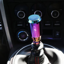 ICBEAMER Neo Chrome Manual or Automatic Shift Knob, Universal Fit for Honda Acura Mazda Mitsubishi Nissan Infiniti etc.