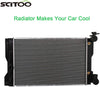 SCITOO Radiator 13106 for for Corolla/Matrix Base/CE/LE/S/XLE Sedan/Wagon 4-Door 1.8L 2009 2010 2011 CU13106, TO3010323
