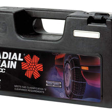 Security Chain Company SC1038 Radial Chain Cable Traction Tire Chain - Set of 2