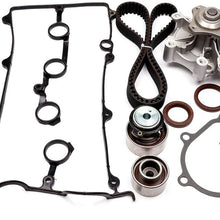 Engine Timing Part Belt Set Timing Belt Kits, SCITOO fit for Ford for Mazda 626 MX-6 Protege Replacement Timing Tools with Water Pump Valve Cover Gasket Kit