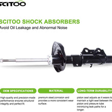 Shocks Absorbers,SCITOO Front Gas Struts Shock Absorber Fit for 2010 2011 2012 Chevrolet Camaro 334686 72336 334687 72337 Set of 2