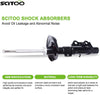 Shocks Absorbers,SCITOO Front Gas Struts Shock Absorber Fit for 2010 2011 2012 Chevrolet Camaro 334686 72336 334687 72337 Set of 2