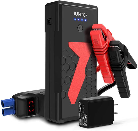 JUMTOP 3000A Peak 22000mAh Portable Car Jump Starter (10L Gas/8L Diesel Engine) Auto Battery Booste