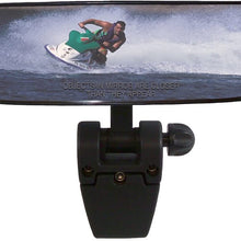 CIPA 11083 COMP II Black 4" x 11" Marine Mirror