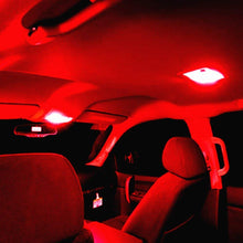Alla Lighting Newest 194 LED Bulbs Extremely Super Bright T10 168 W5W 2825 175 158 CANBUS Replacement 12V 1616 SMD Car License Plate Light Interior Map Dome Door Lights, Pure Red