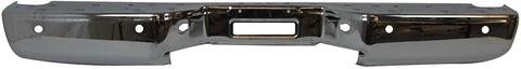 for 2004-2014 Rear Step Bumper Face Bar Chrome with Sensor Hole New NI1102150