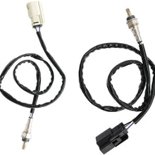 2PCS Front and Rear Oxygen Sensor for Harley Davidson Road King Street Glide Road Glide Ultra Electra Glide