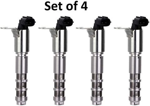 Engine Variable Valve Timing Solenoid VVT Valve for Select 3.0L or 3.6L Buick Cadillac Chevrolet GMC Pontiac Saturn (Replaces 12586722 12636175 12615613) (Pack of 4)