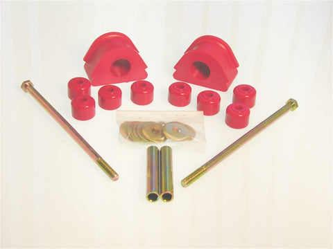 Prothane 6-1154 Red 27 mm Front Sway Bar Bushing Kit