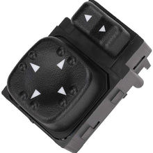901-124 Left Driver Side Power Mirror Switch Mirror Control Switch For 2000 2001 2002 2003 Cadillac Escalade Chevy Avalanche Silverado Suburban Tahoe GMC Sierra Yukon Re# 19259975 15045085 901124