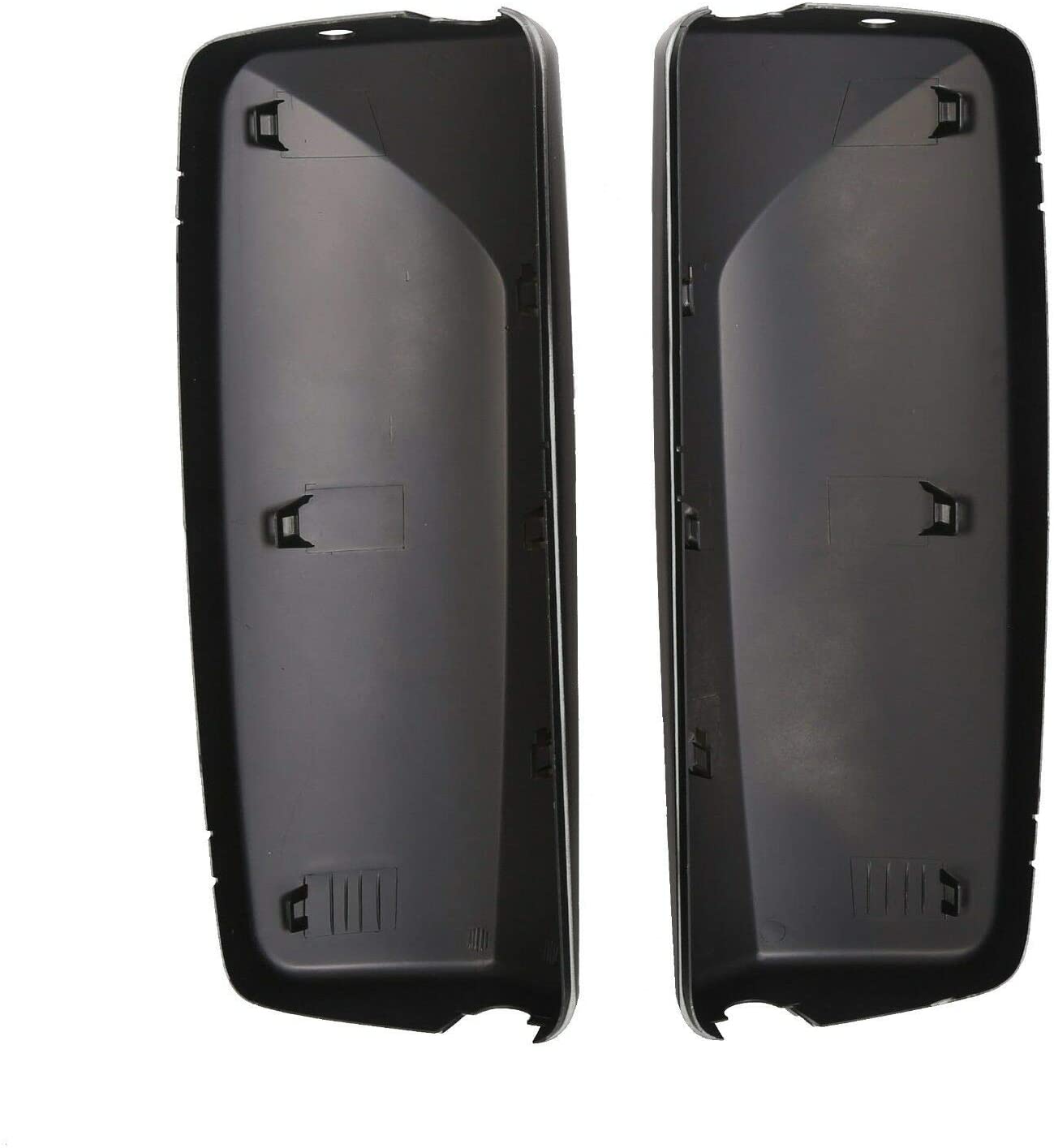 New, Quality Black Door Mirror Cover Set Left & Right for 2004-2018 Volvo VNL Truck Side View + Useful Free E-Book