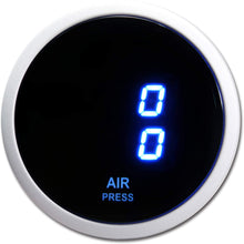 MOTOR METER RACING Electronic Suspension Air Pressure Gauge 2" Dual Digital Display 220 PSI Includes sensors Kits