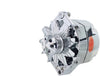 Powermaster 17294-313 Chrome Alternator (12SI 100A 6 Groove Pulley & Cone 1 or 3 Wire)
