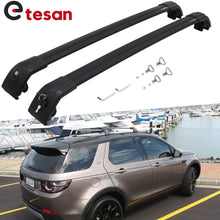 2 Pieces Cross Bars Fit for Land Rover Discovery Sport 2016-2021 Black Cargo Baggage Luggage Roof Rack Crossbars