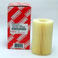 Piezas Originales Toyota 04152-YZZA4. Elemento de Filtro de Aceite reemplazable de tamaño 1/2 (cantidad 5)