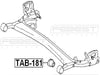 FEBEST TAB-181 Rear Arm Bushing