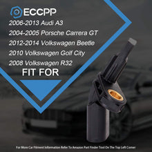 ECCPP Front Right ABS Wheel Speed Sensor Compatible with 2006-2013 Audi A3,2008-2011 Audi TT,2004-2005 Porsche Carrera GT,Vw Beetle Golf City GTI Jetta Bora CC Eos ALS467 Set of 1
