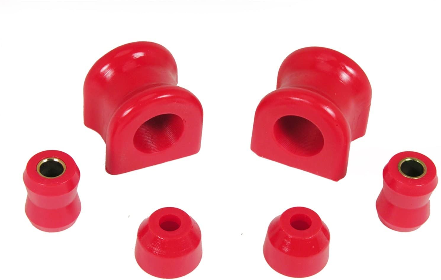 Prothane 1-1111 Red 30.5 mm Front Sway Bar Bushing Kit for TJ