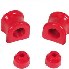 Prothane 1-1111 Red 30.5 mm Front Sway Bar Bushing Kit for TJ