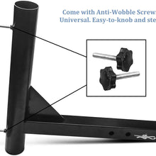 Bolaxin Hitch Mount Flagpole Holder with Anti-Wobble Screws fit for 2 inches Receiver