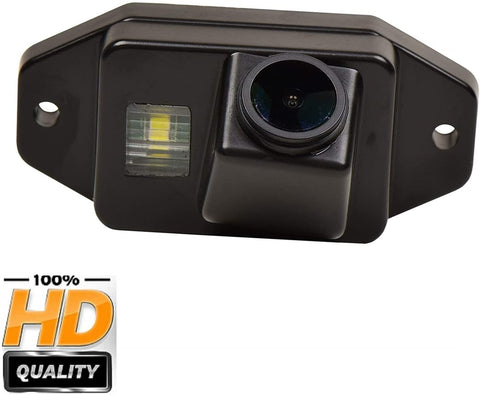 HD 1280x720p Reversing Camera Integrated in Number Plate Light License Rear View Backup Camera Waterproof Night Vision for Toyota Land Cruiser/Prado LC 90 120 150 / Prado/FJ Cruiser