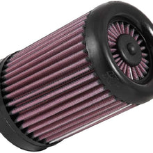 K&N Universal X-Stream Clamp-On Air Filter: High Performance, Premium, Replacement Filter: Flange Diameter: 3.53125 In, Filter Height: 5.96875 In, Flange Length: 0.71875 In, Shape: Round, RX-4140