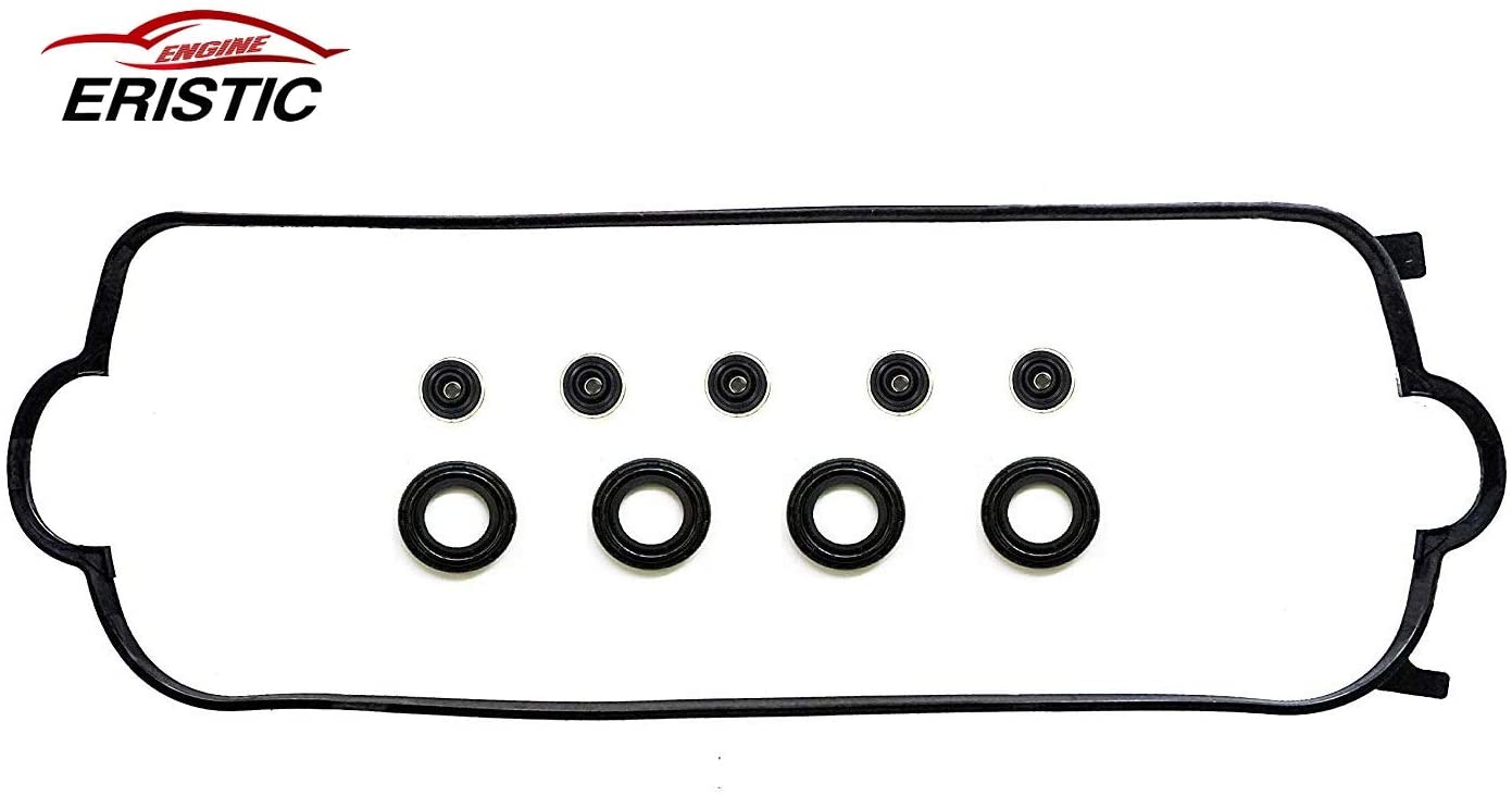 ERISTIC ET613S Valve Cover Gasket Set For 1994-2002 Acura Honda Isuzu CL Accord Odyssey Oasis 2.3L 2.2L L4 Engine