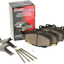 Centric 105.05370 Posi-Quiet Ceramic Brake Pad with Shims