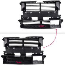 New Black Replacement For Ford FUSION 2013-2016 2014 2015 Front Radiator Grille Shutter Assembly W/O Actuator #DS7Z-8475-B