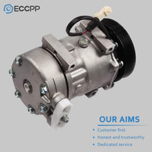 ECCPP AC Compressor with Clutch Replacement for 1996-2002 Dodge Dakota Jeep Wrangler Cherokee CO 4691C