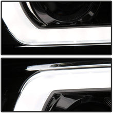 Carpart4u - LED Light Tube DRL Headlights for Chevy Silverado 1500 14-15 - Chrome/Clear Lens