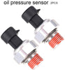 ANGLEWIDE Oil Pressure Sensor Compatible for 2008 Buick LaCrosse 2004-2007 Buick Rainier 2004-2005 2007 Cadillac CTS 2002-2008 Cadillac Escalade PS308 Oil Pressure Swtich 2PCS