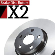AutoDN Rear Disc Brake Rotor 2PCS Compatible With 2003-2008 Infiniti FX45