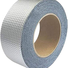 F Fityle Self Adhesive Rubber Aluminum Foil Butyl Tape Marine Pipe Rupture Duct Tools
