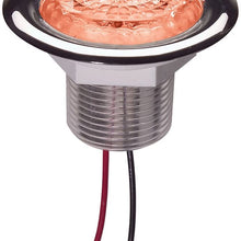 Innovative Lighting LED Recess Mount Starr Light with Stainless Steel Trim Ring