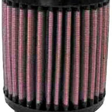 K&N Universal Clamp-On Air Filter: High Performance, Premium, Washable, Replacement Engine Filter: Flange Diameter: 2.5 In, Filter Height: 4 In, Flange Length: 0.625 In, Shape: Round, RD-0700