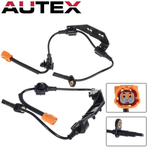 AUTEX 2PCS ABS Wheel Speed Sensor Rear Left & Right ALS1029 ALS1101 57475-S9A-013 57470-S9A-013 compatible with Honda CR-V 2002 2003 2004 2005 2006 2.4L/Honda CR-V 02 03 04 05 06 2.4L